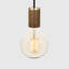 Gaia Pendant Light In Oak-1637224041
