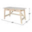 Bureau en bois massif Laython-66168552