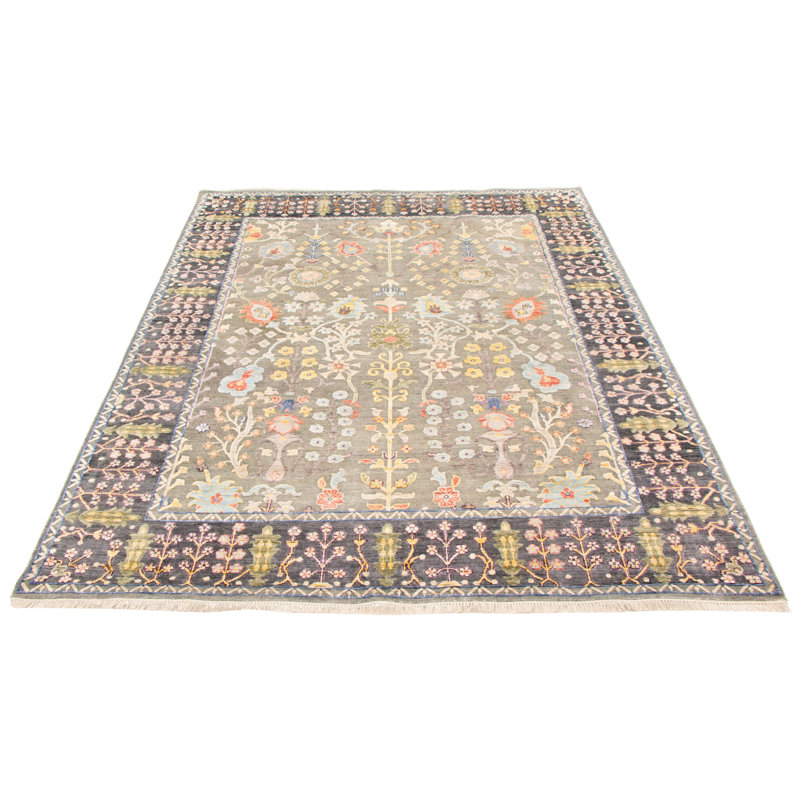 Tapis vert foncé Heritage 7 pi 8 po x 10 pi 2 po Heritage