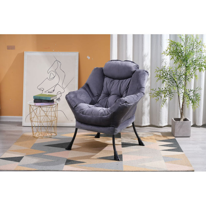 Fauteuil paresseux en tissu de coton Modern