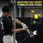 Stable Swing Trainer For Baseball&Softball,Auto-Reset Baseball Hitting Trainer With Real Ball&Stand For Indoor/Outdoor
