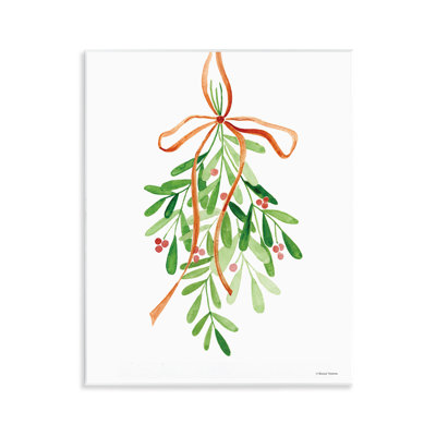 «Hanging Holly Botanicals», art mural sur toile par Rachel Nieman