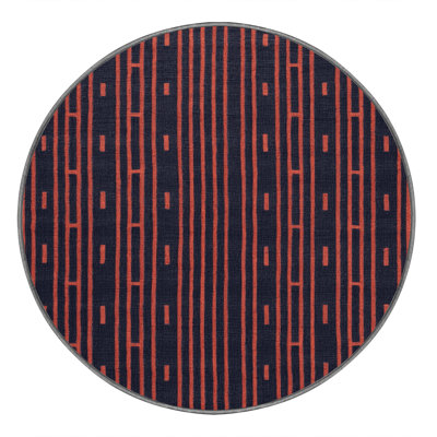 Tapis mauve lavable à la machine