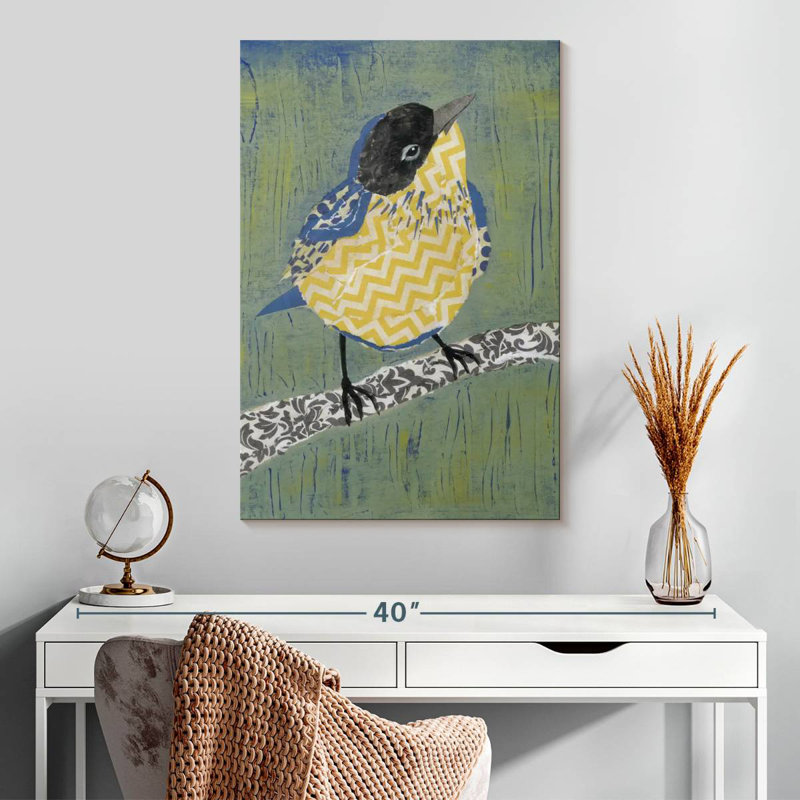 Brampt Patchwork Wren II, 30" H x 20" W