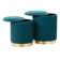Callum Velvet Ottoman