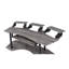 83" Desk In Black Oak Finish - Robust & Modern Music Work Stylish