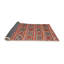 Tapis rouge/vert/brun zone contemporaine-2124463954