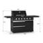 Barbecue au gaz à 6 brûleurs 74 600 BTU Akoah-133997906