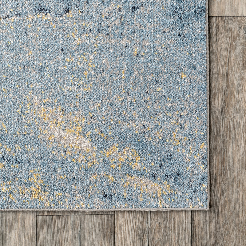 Sherri SpinClean Abstract Machine Washable Area Rug, Rectangle 8' x 10'