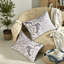 Ensemble de literie chic 6 pièces, mélange de polyester et de coton de qualité supérieure, décor de chambre à coucher de style transitionnel