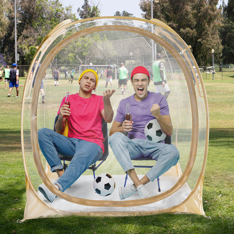 Pavillon de jardin anti-intempéries Pop Sports, 2, H 61,81 po x l 49,21 po x P 49,21 po