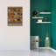 «Multicolored Tapisserie 1» par Chariklia Zarris, art mural sur toile-488418114