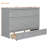 Murphy Bed With Large Drawers And USB-478614863