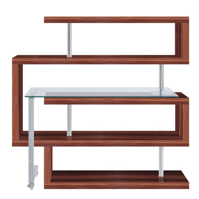 Bureau en L en verre Jovia