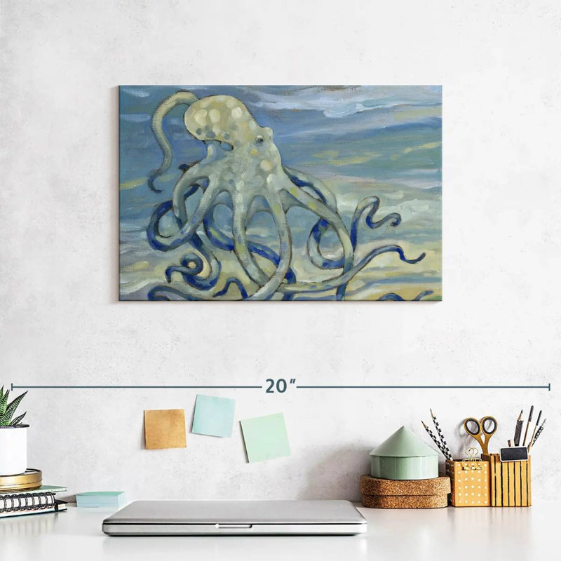 Brampt East Point Octopus, 8" H x 12" W