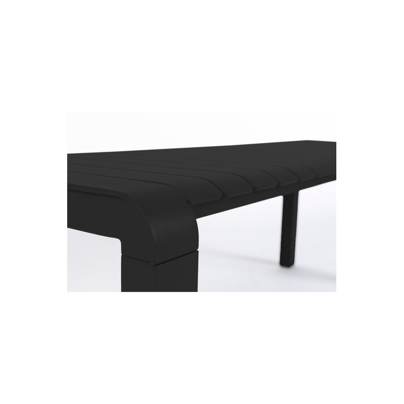 Vonder Outdoor Bench, Black