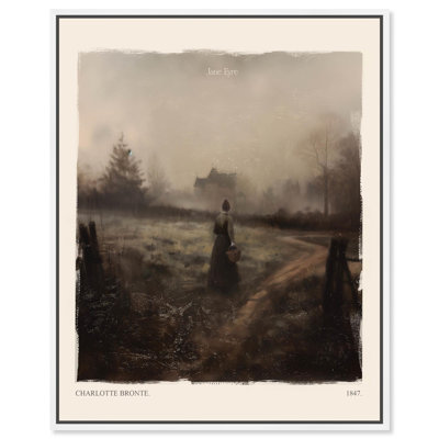 Toile Jane Eyre par Art Remedy