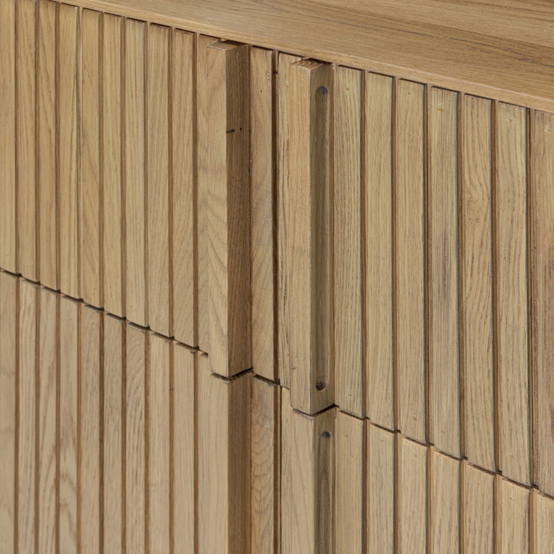 Leo 8 - Drawer Dresser, Rustic Light Natural Oak