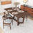 Jeb Solid Wood Dining Table