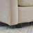 Corduroy Sofa with 1 Footrest-112385615-122510486