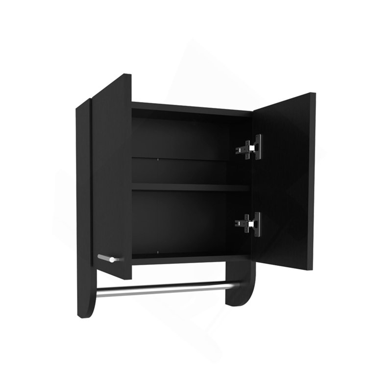 Pharmacie Riley, salle de bain, Noir