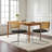 Crumley Upholstered Side Chair With Cane Rattan Back And Steel Frame-1632338722-1636147876