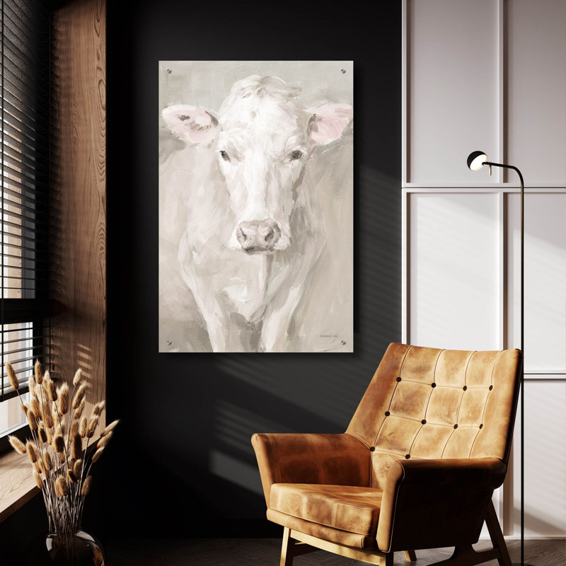  «Flossie Neutral» par Danhui Nai, art mural en verre acrylique, H 36 po x l 24 po x P 0,2 po