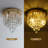 Janalyn Crystal Flush Mount