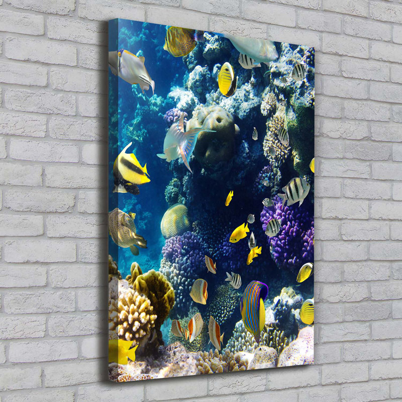Coral Reef - Wrapped Canvas Print