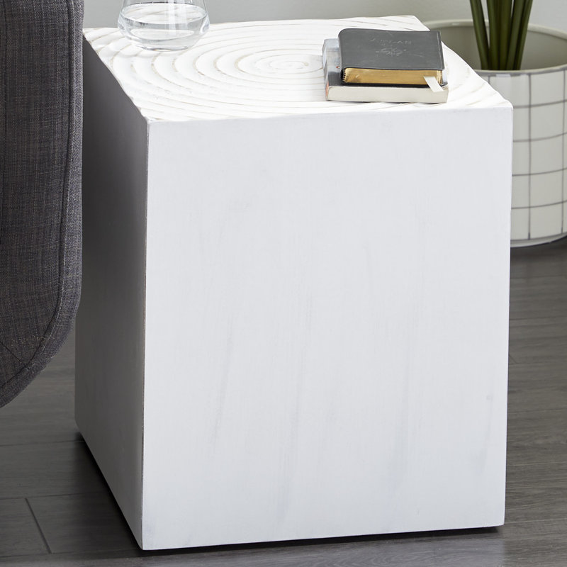 End Table, White
