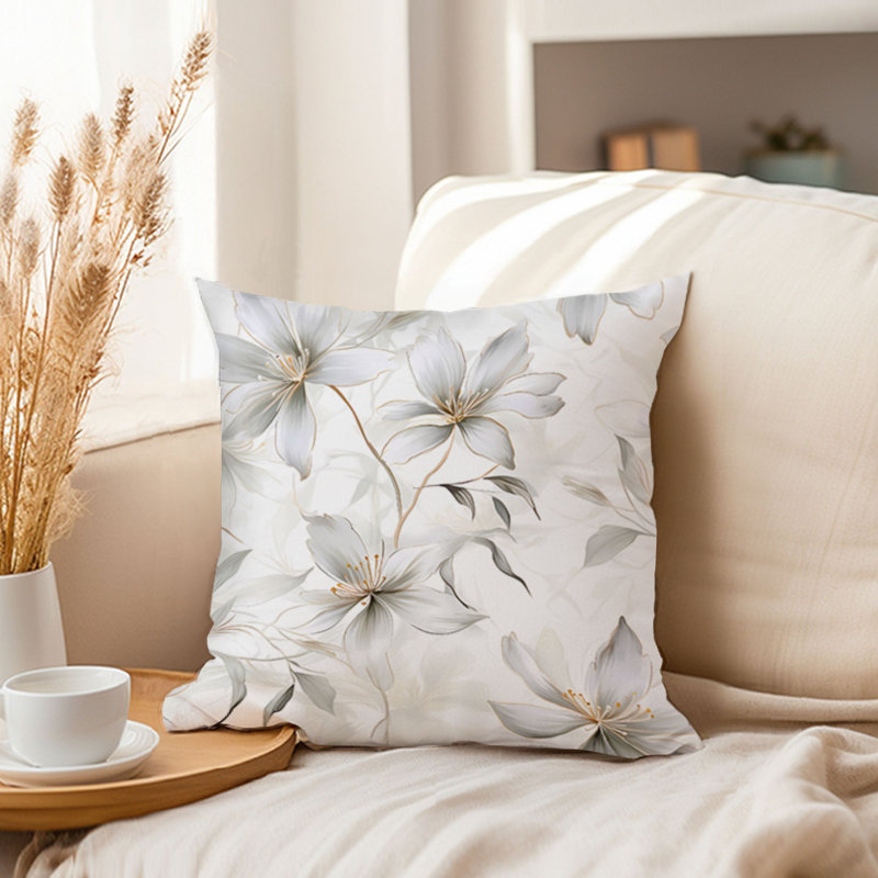 Floral Flower Myst II Modern, 20"H x 20"W