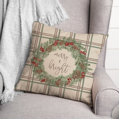  Light Square Throw Pillow
