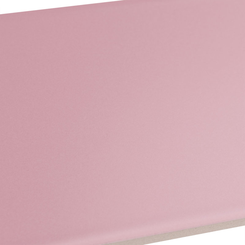 Carreau de mur et de plancher à aspect brique 4 po x 8 po Projectos, Rosé