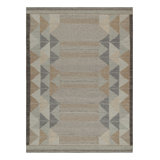 Scandinavian Wool Geometric Area Rug