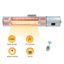 Stainless Steel Electric Ceiling Mounted Patio Heater