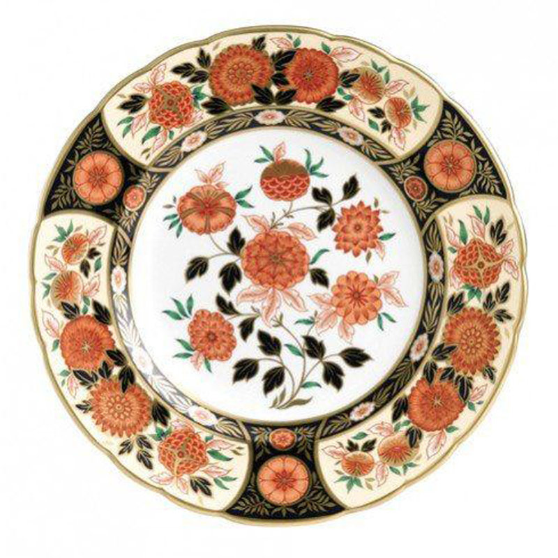 Imari Handmade Bone China Salad/Dessert Plate
