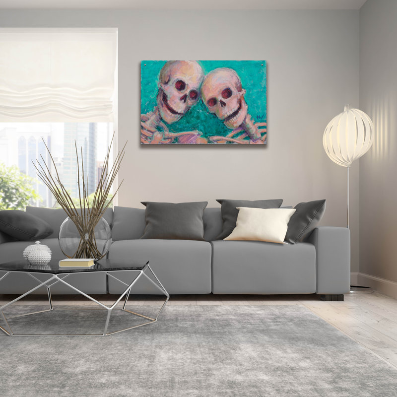 "BFFs" par Marie Marfia Fine Art, H 24 po x l 36 po x P 0,2 po