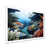White Single Picture Framed