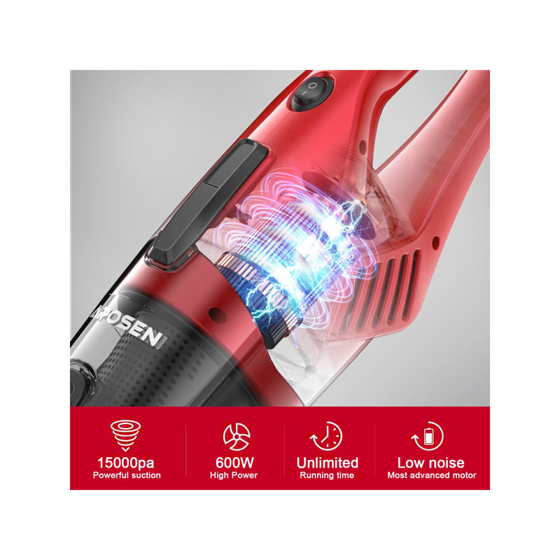 Symple Stuff Rentchler Bagless Stick Vacuum