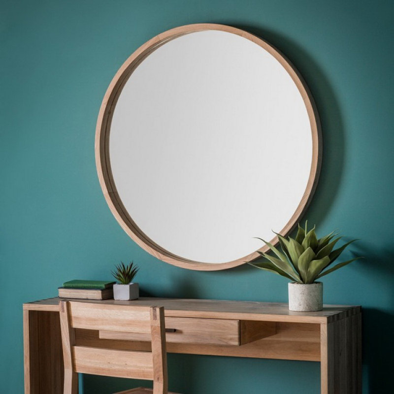 Beckham Wood Wall Mirror
