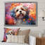 Popart Shih Tzu Serenade - art mural chien-651325906-651325865