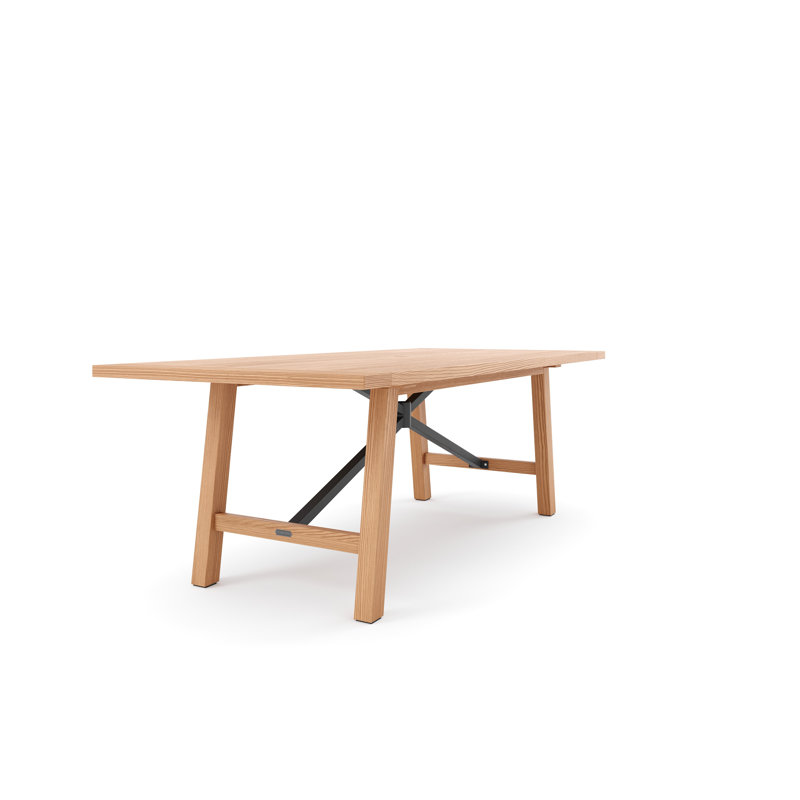 Truss Outdoor Teak Dining Table
