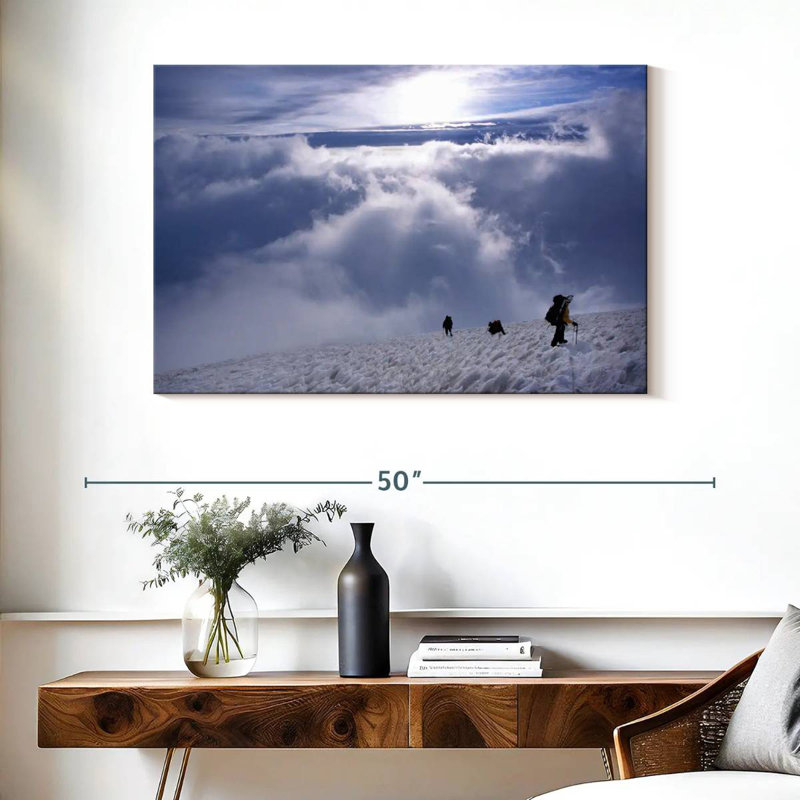 Mount Rainier Ice Climbing, 26" H x 39" W