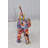 Elephant With Trunk Up Colourful Modern Resin Statue - Berdan Unique Modern Home Décor, 8"x4"x 10"H