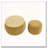 2-Piece Set Round Chenille Storage Ottoman, Equipped with a Drum Shaped Small Stool-997218223
