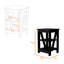 Table d'appoint Clio, avec deux tablettes-1372705568
