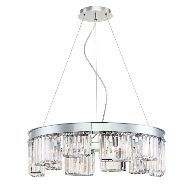 Lumino 10 - Light Dimmable Linear Chandelier