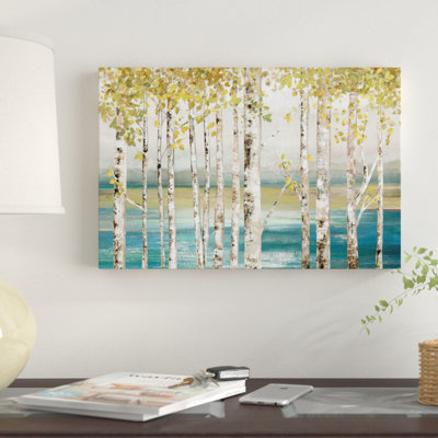 «Down By The River I» par Allison Pearce - impression sur toile tendue