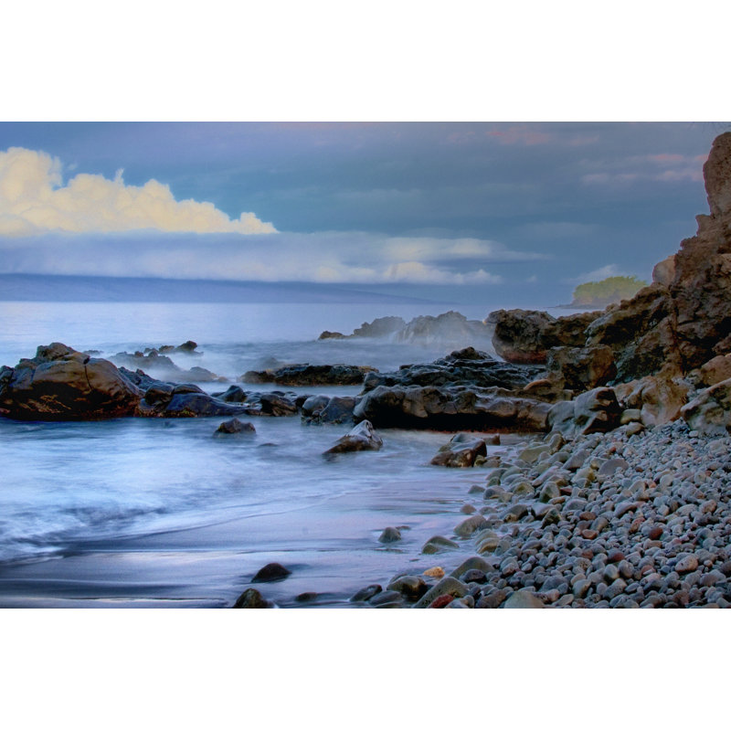 Rocky Beach - Wrapped Canvas Art Prints, 81cm H x 122cm W x 3.8cm D
