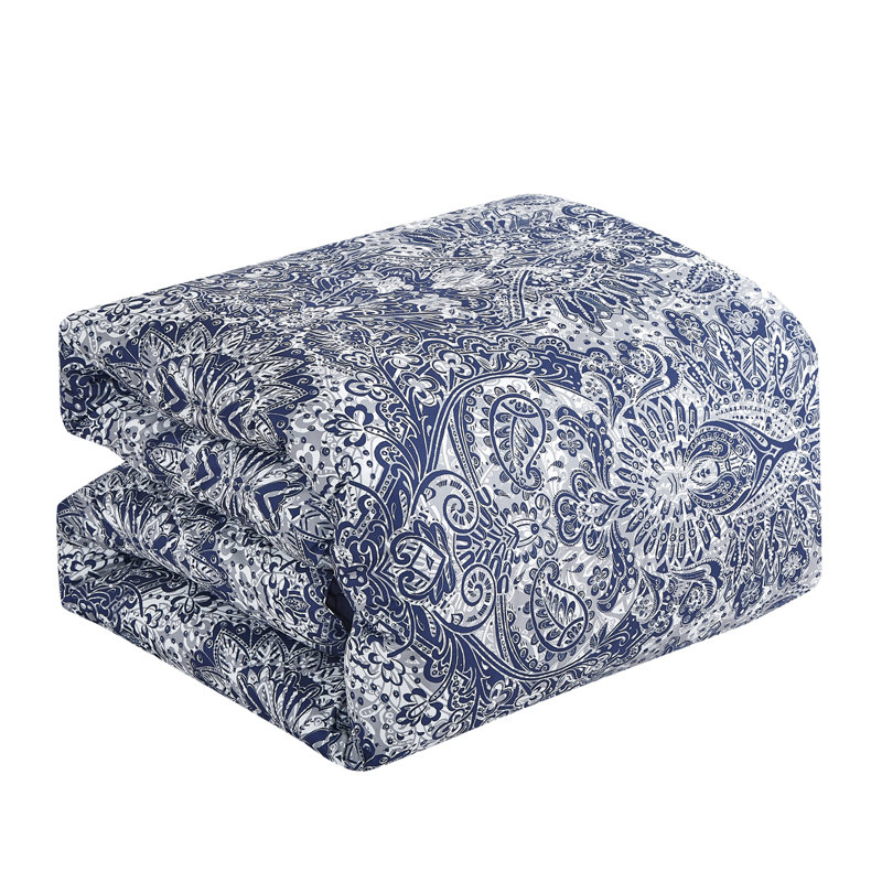 Estime Luxury 7 Piece Comforter Set, Queen Comforter + 6 Additional Pieces